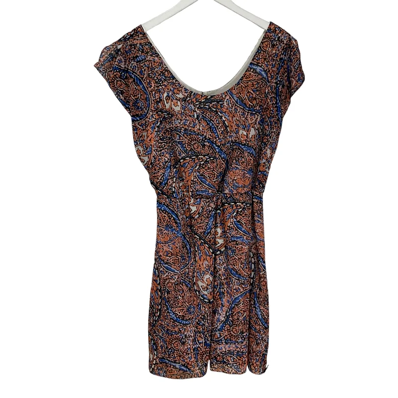 Act Fast Dress Casual Midi By Outback Red In Multi-colored, Size: M