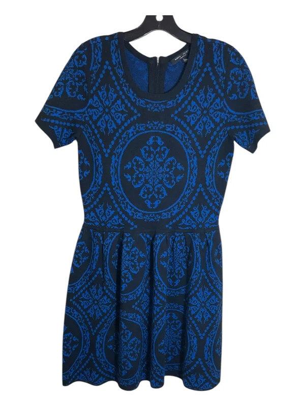 Deal Zone Dress Casual Short By Romeo And Juliet In Black & Blue, Size: L