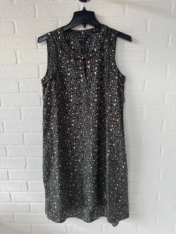 Overstock Dress Work By Ax Armani In Black & Green, Size: S