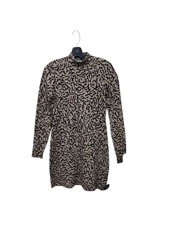Price Smash Dress Casual Short By Frame In Animal Print, Size: Xs