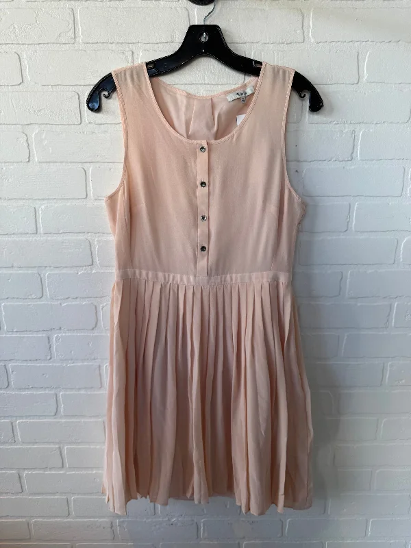 Seasonal Sale Dress Casual Short By Madewell In Pink, Size: S