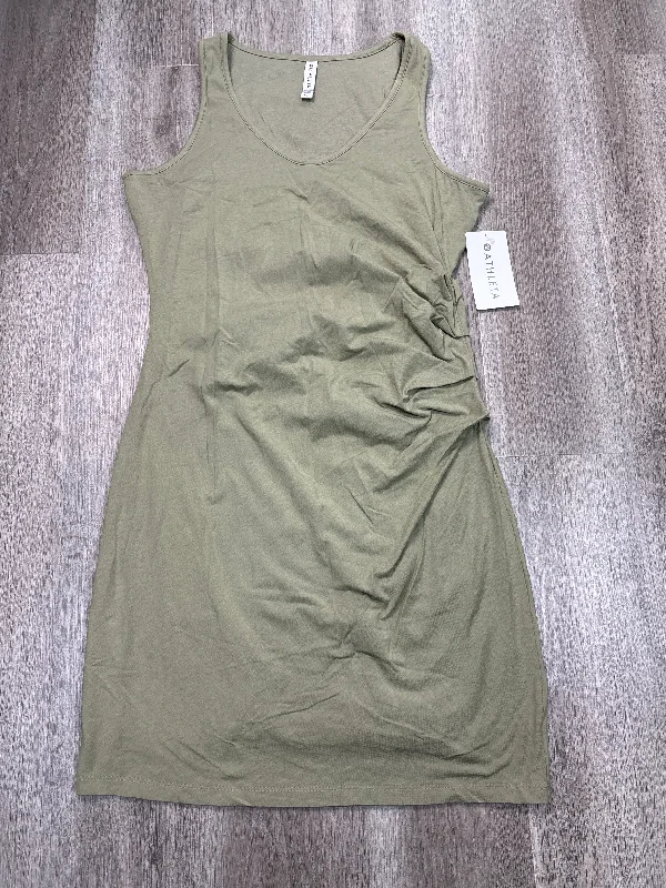 TIME-Limited Offer Dress Casual Maxi By Athleta In Green, Size: Xl