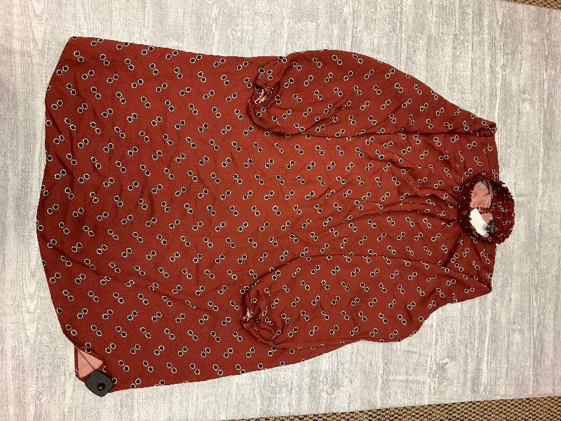 Instant Discount Dress Casual Short By Ann Taylor In Animal Print, Size: M