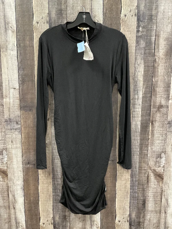 Price Slash Dress Casual Short By Hem & Thread In Black, Size: M