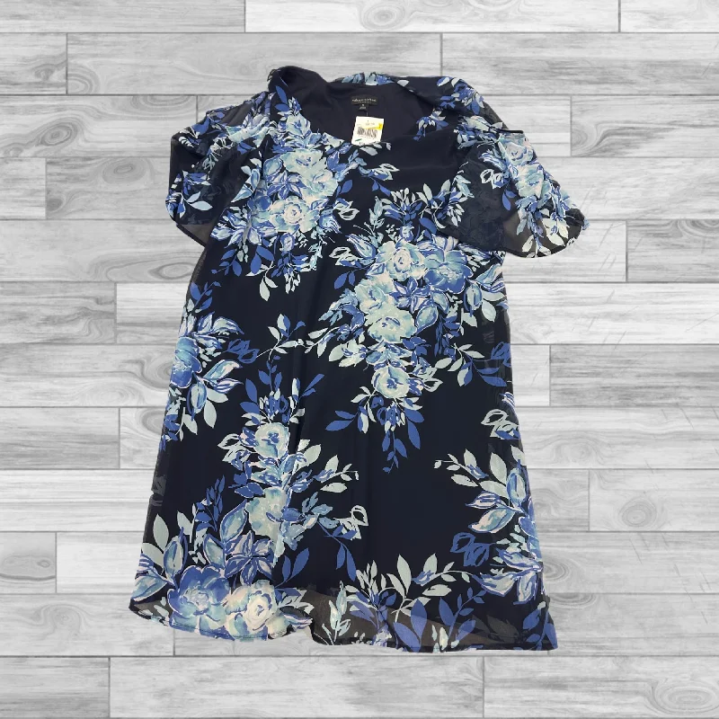 Low Prices Dress Casual Short By Connected Apparel In Blue, Size: 12