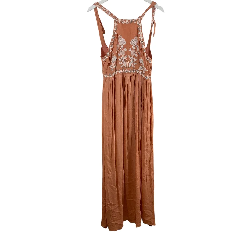 Super Sale Dress Casual Maxi By En Creme In Orange, Size: S