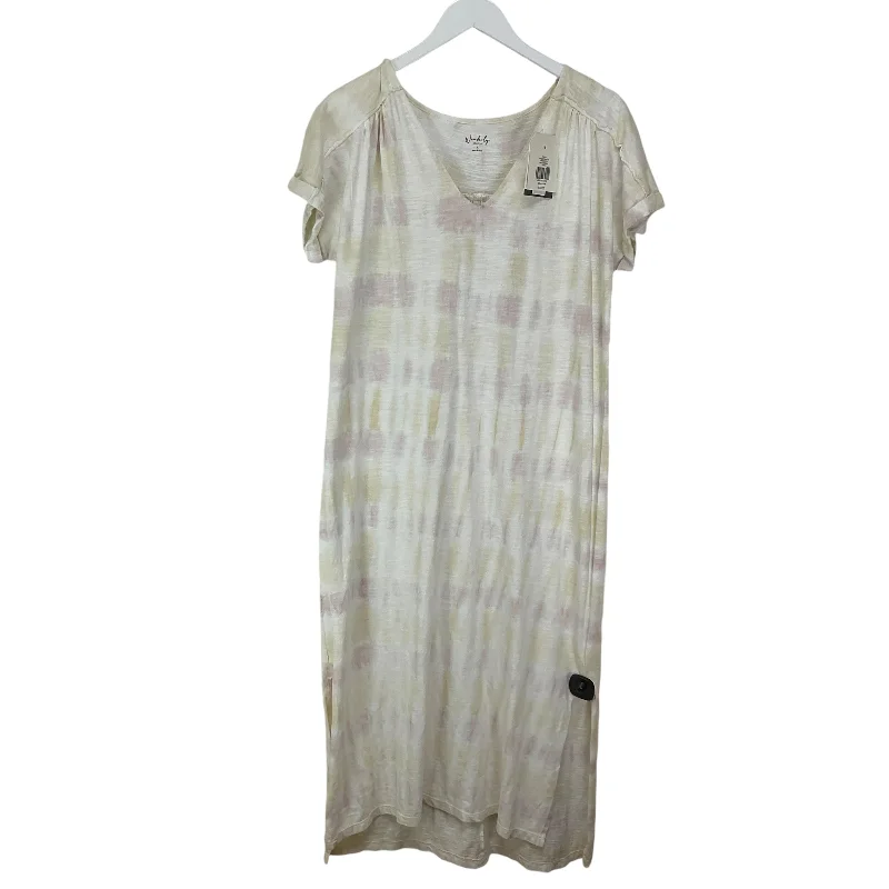 Deal of the Day Dress Casual Maxi By Wonderly In Tie Dye Print, Size: S