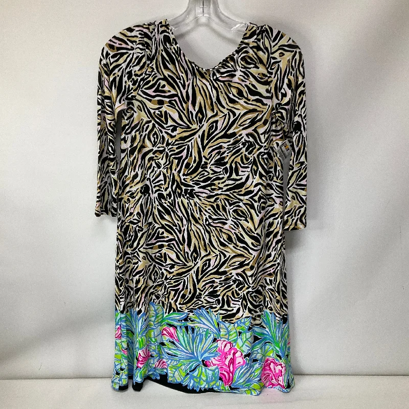 Savings Spectacular Dress Casual Midi By Lilly Pulitzer In Multi-colored, Size: Xs