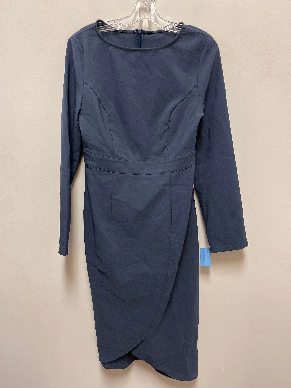 Special Buy Dress Casual Midi By Clothes Mentor In Blue, Size: S