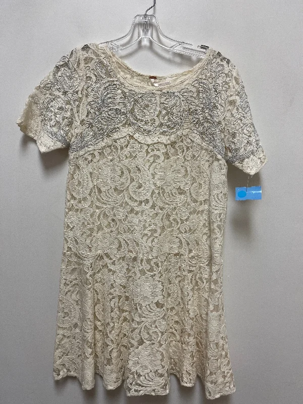 Exclusive Savings Dress Casual Midi By Free People In Cream, Size: M