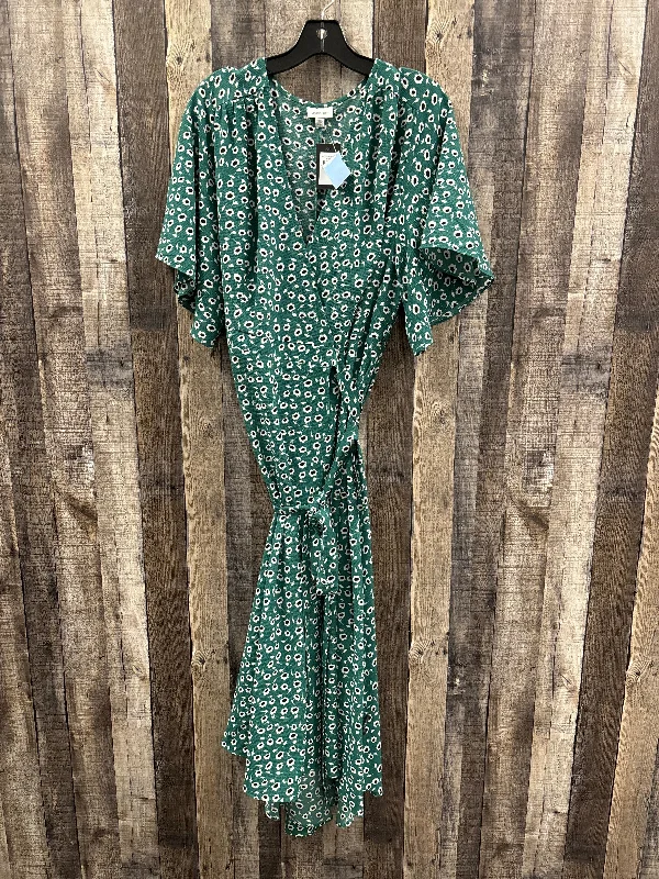 Act Fast Dress Casual Maxi By Avenue In Multi-colored, Size: Xl