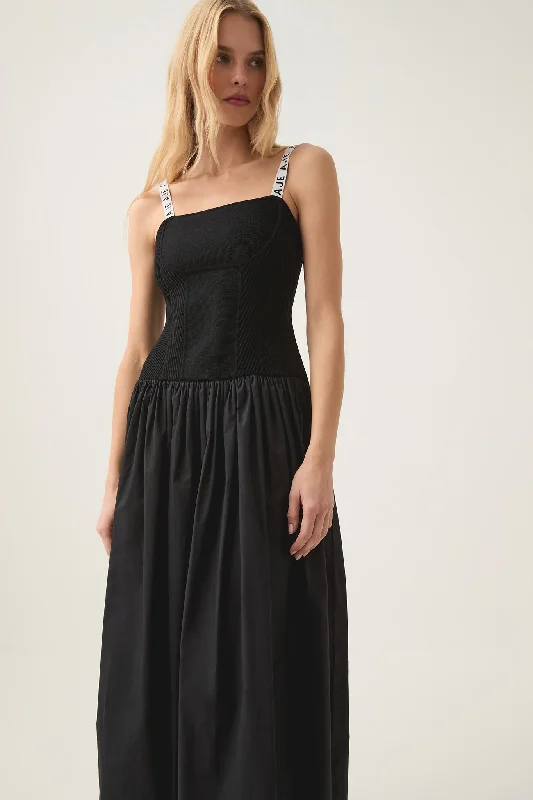 Hurry In Leana Knit Midi Dress