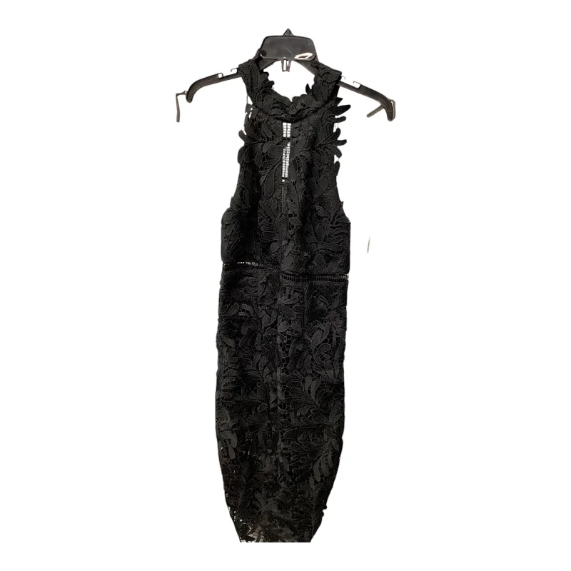 Seasonal Clearance Dress Party Midi By Bardot In Black, Size: 6