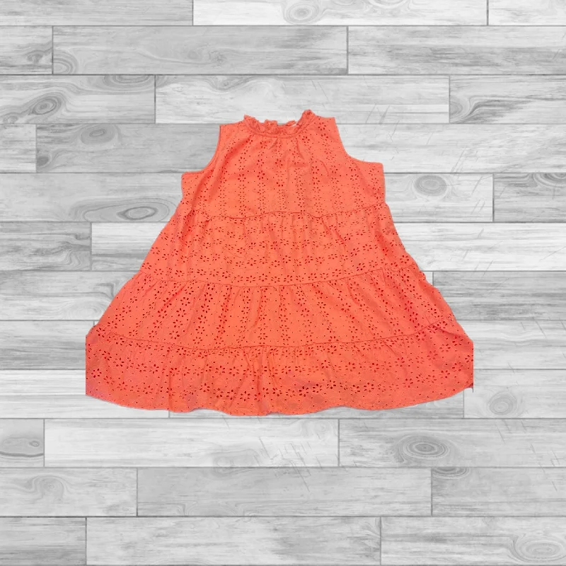 Extra Discounts Dress Casual Short By Loft In Orange, Size: Mp