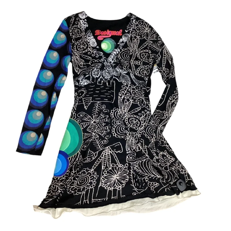 Fantastic Offers Dress Casual Midi By Desigual In Black, Size: M