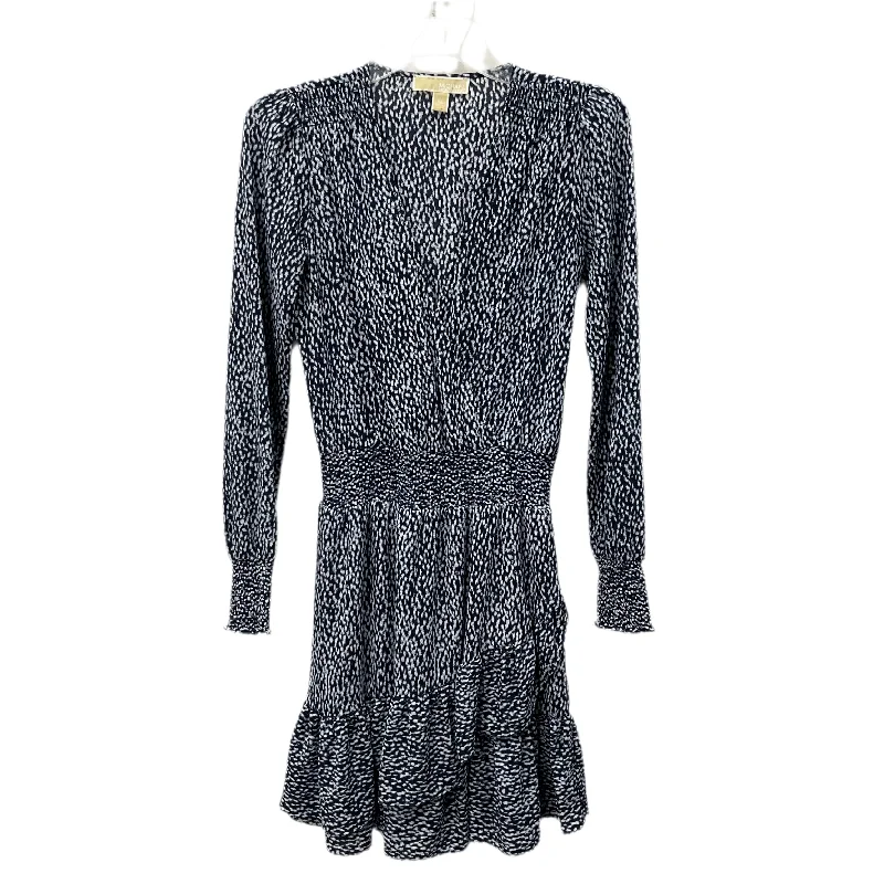 Last Chance Dress Casual Short By Michael By Michael Kors In Blue, Size: Xs