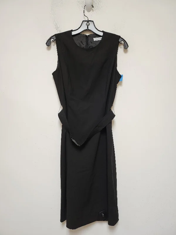 Exclusive Deal Dress Casual Midi By Calvin Klein In Black, Size: S