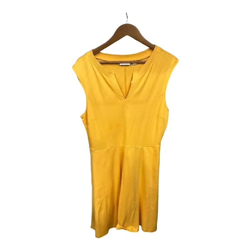 Buy More, Save More Dress Casual Midi By New York And Co In Yellow, Size: L