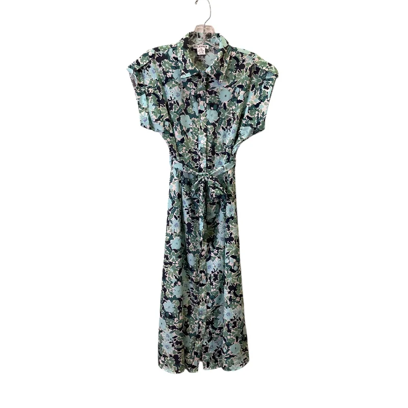 Exclusive Savings Dress Casual Midi By Ashley & Sage In Green, Size:S