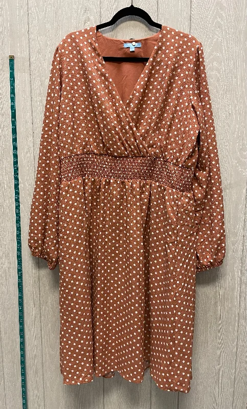 Markdown Madness Dress Work By Draper James In Polkadot Pattern, Size: 2x