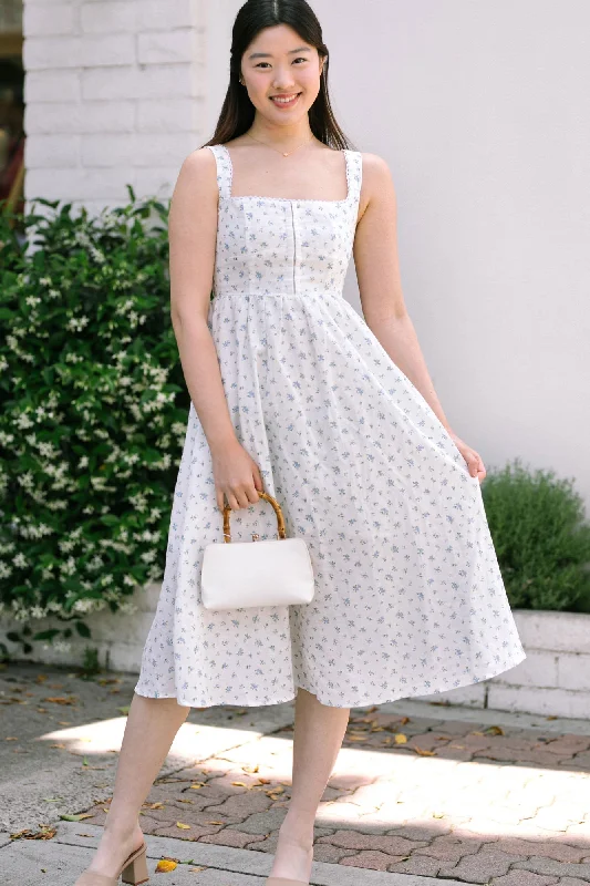 Steals and Deals Emma Floral Midi Dress