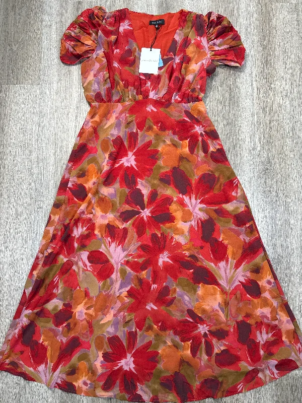 Loyalty Reward Dress Casual Maxi By Clothes Mentor In Orange, Size: L