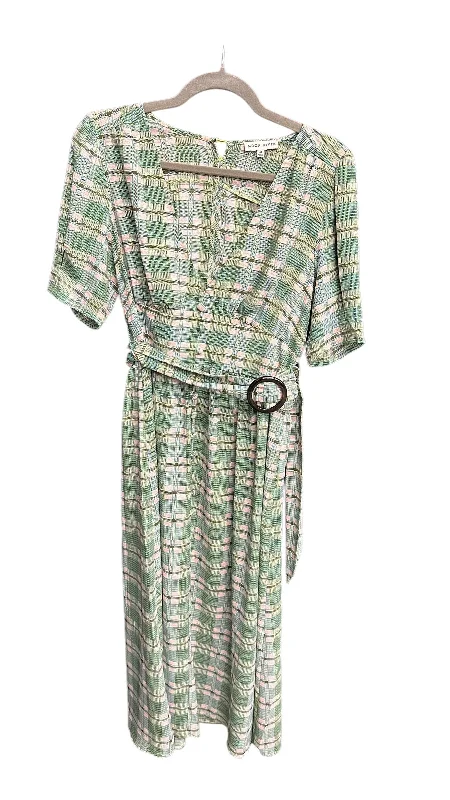 Markdowns Dress Casual Maxi By Moon River In Green & Pink, Size: M
