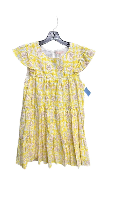 Low Prices Dress Casual Midi By Clothes Mentor In Yellow, Size: S