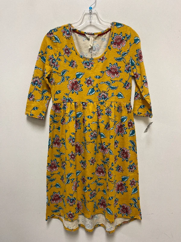 Super Sale Dress Casual Short By Matilda Jane In Yellow, Size: Xs