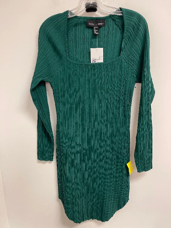 Online Only Dress Casual Short By Forever 21 In Green, Size: 1x