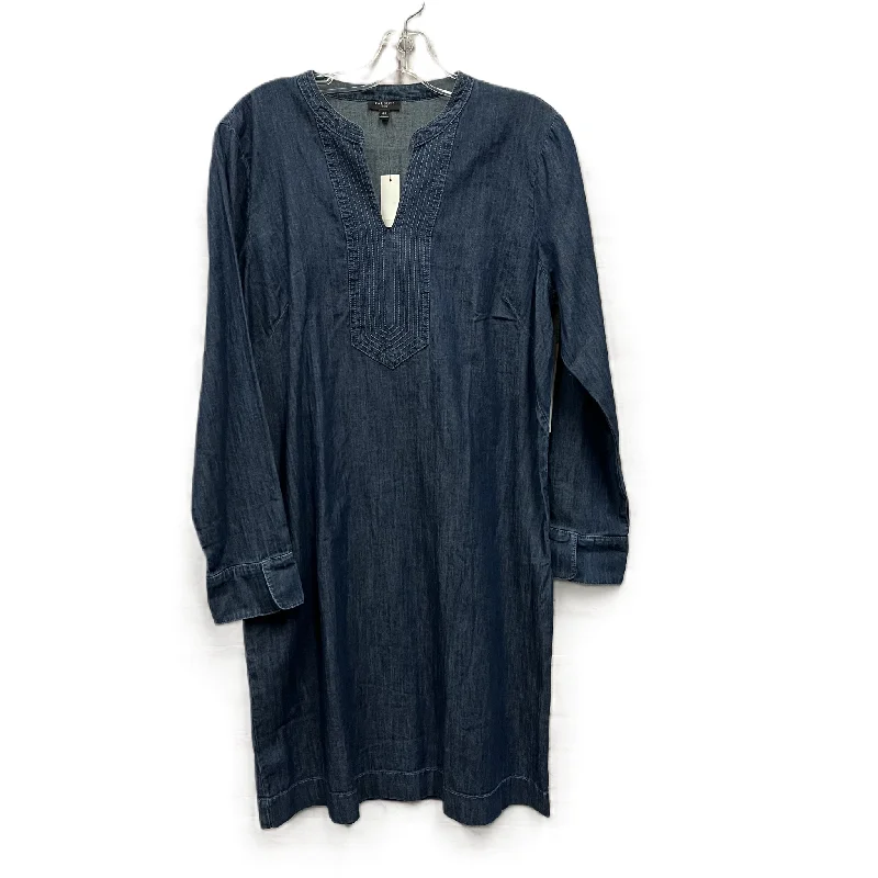 Midnight Sale Dress Casual Short By Talbots In Blue, Size: 14p