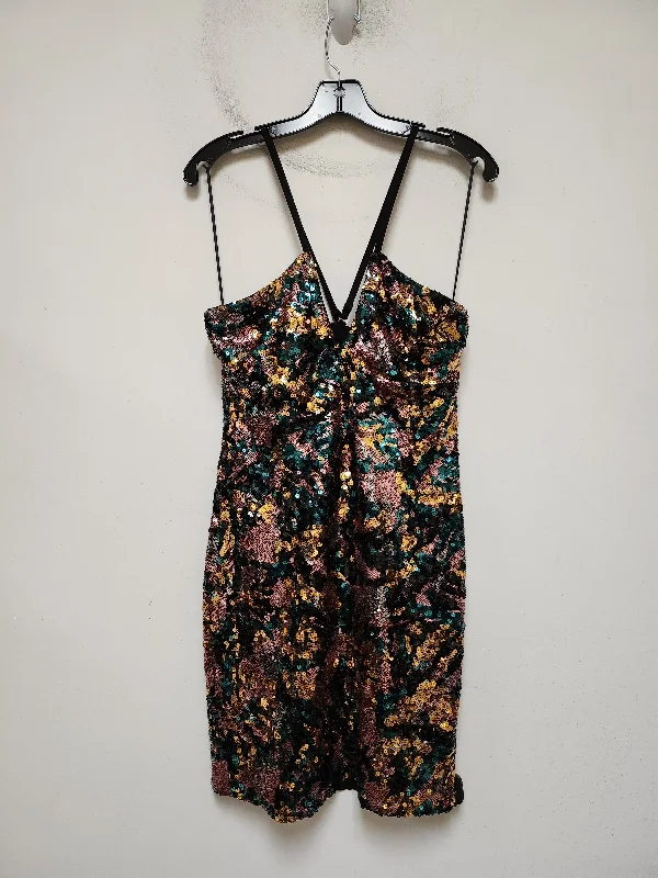 Weekend Deal Dress Party Short By Dress The Population In Multi-colored, Size: L