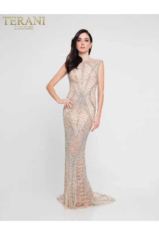 Discount Days TERANI COUTURE 1812GL6499 Dress