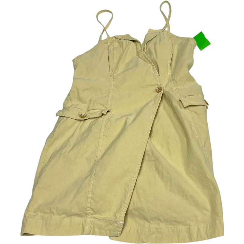 Friends and Family Sale Dress Casual Short By Maeve In Yellow, Size: Sp