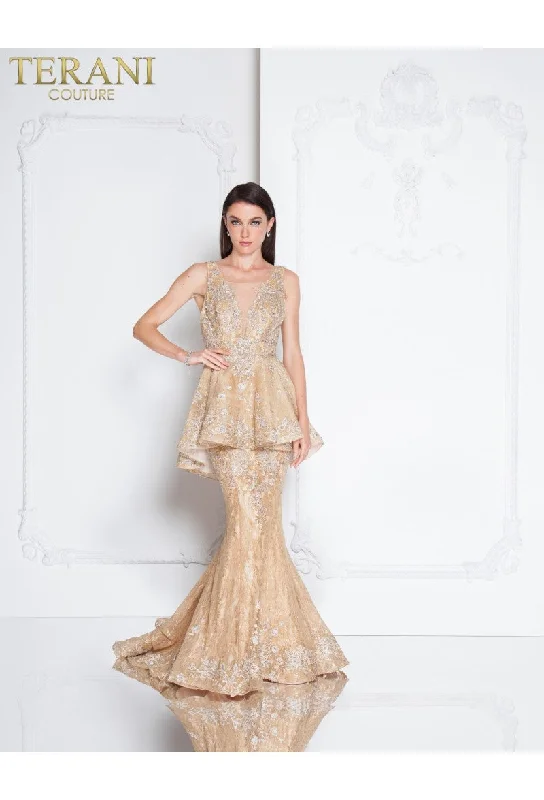 Price Fest TERANI COUTURE 1811GL6455 Dress