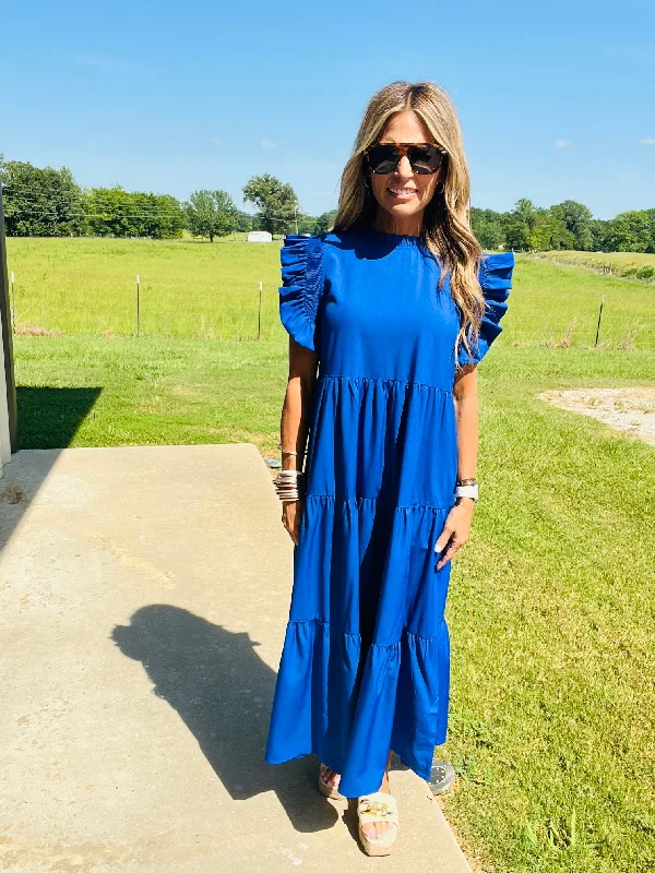 Incredible Offers IN THE CLOUDS MIDI DRESS