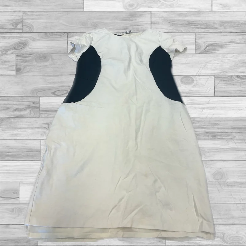 Weekend Flash Sale Dress Casual Short By Talbots In Black & White, Size: 12