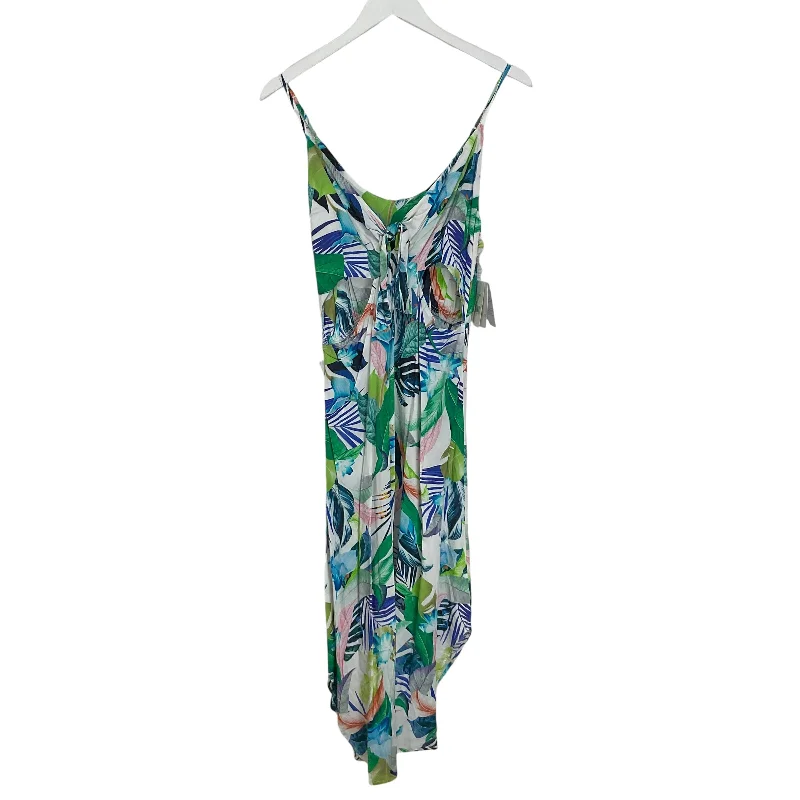 Deep Discounts Dress Casual Maxi By La Blanca In Green, Size: M