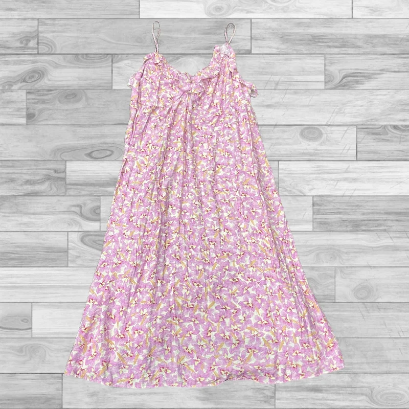 Clearance Items Dress Casual Maxi By H&m In Floral Print, Size: Xxl