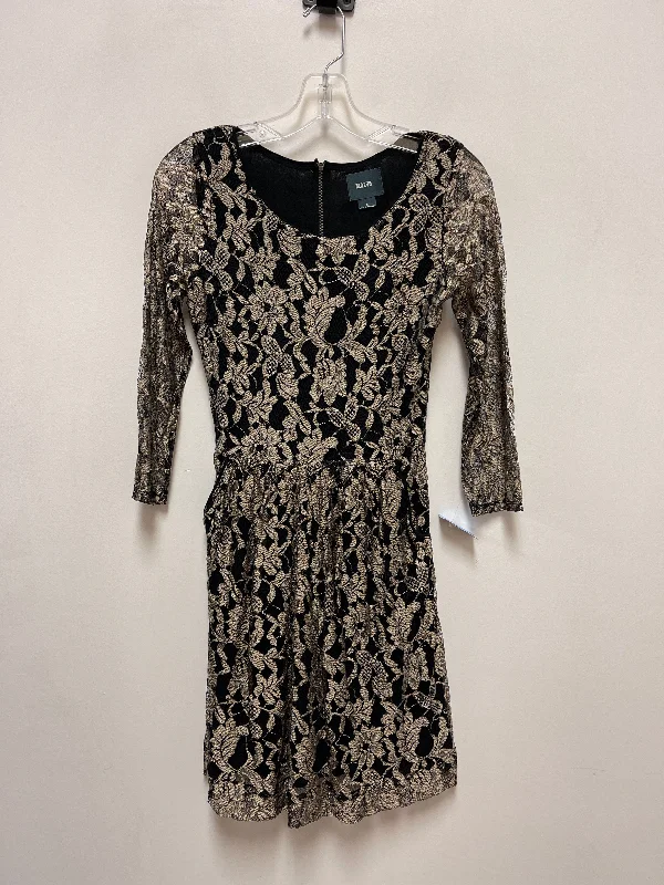 Referral Discount Dress Casual Short By Maeve In Black & Cream, Size: Xs