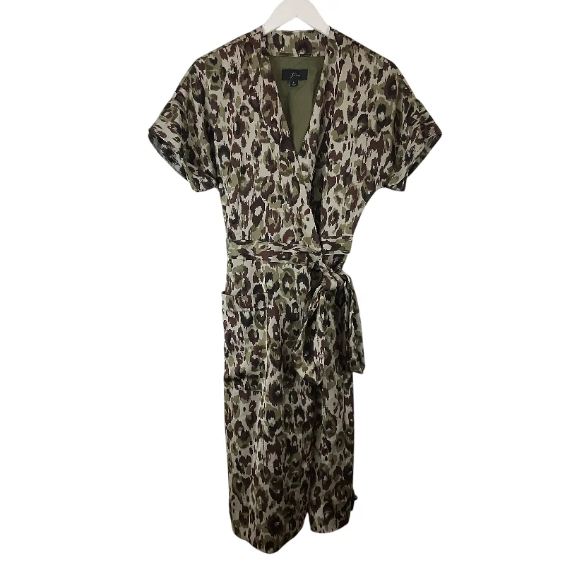 Best Seller Dress Casual Midi By J. Crew In Green, Size: M