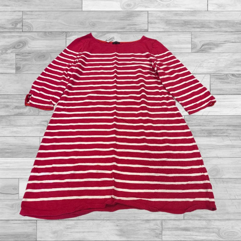 Limited Time Discount Dress Casual Short By Talbots In Striped Pattern, Size: L