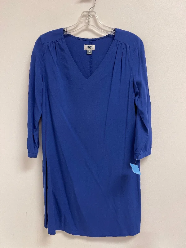 Deal Explosion Dress Casual Short By Old Navy In Blue, Size: S