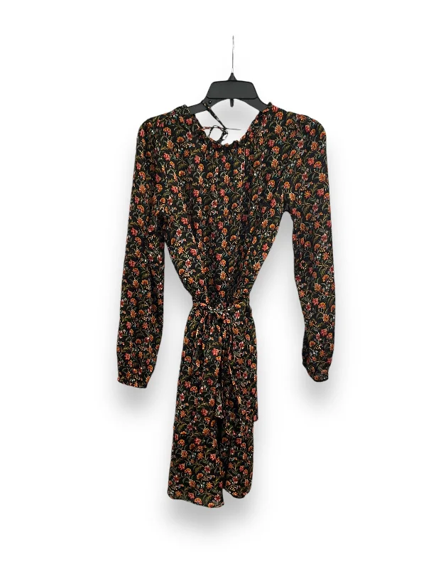 Special Discount Dress Casual Short By Loft In Floral Print, Size: S
