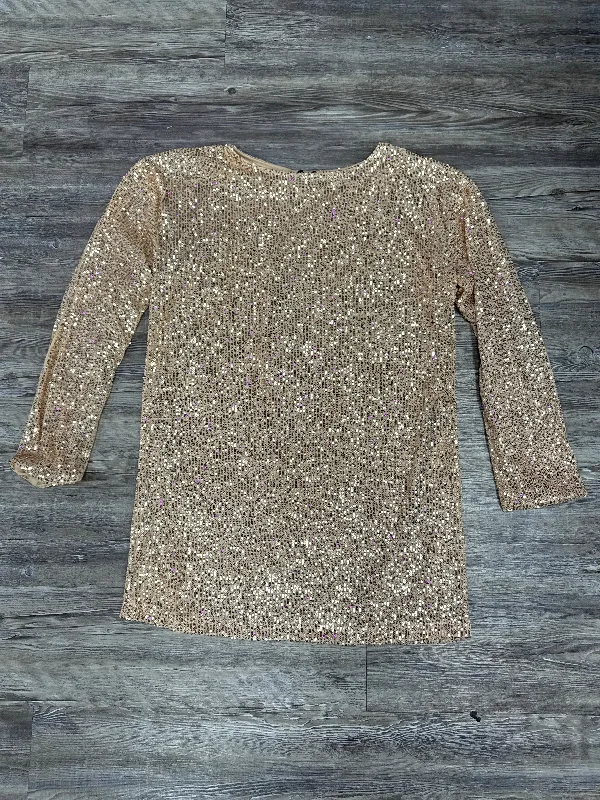 Incredible Offers Dress Party Midi By Cmc In Gold, Size: S