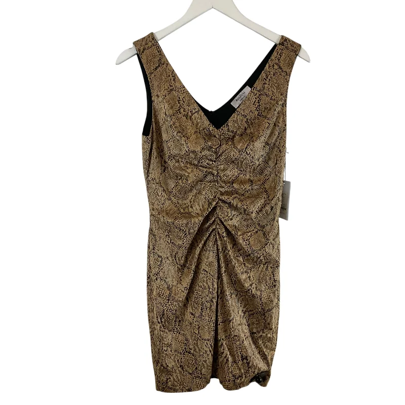 Seasonal Clearance Dress Casual Short By Bailey 44 In Animal Print, Size: 6