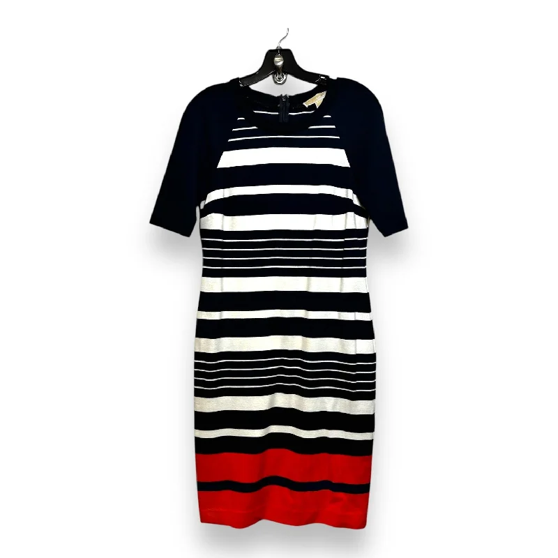 Price Fest Dress Casual Short By Michael By Michael Kors In Striped Pattern, Size: 10