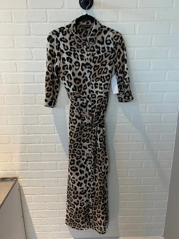 Don't Miss Dress Work By Banana Republic In Animal Print, Size: S
