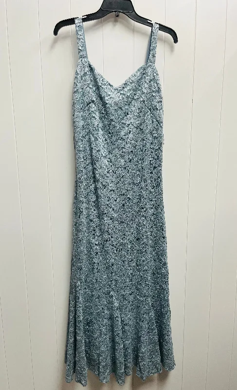 Deal Dash Dress Party Long By R And M Richards In Blue, Size: 18