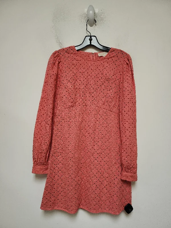 Year-End Clearance Dress Casual Short By Michael By Michael Kors In Pink, Size: S